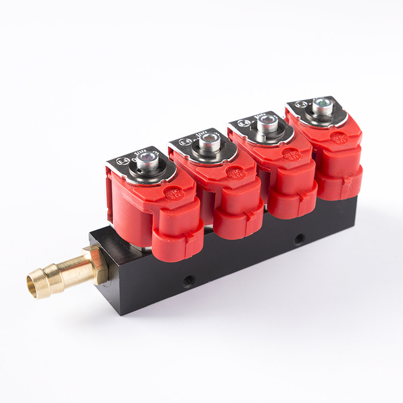 RED COIL 3OHMS 4-CYLINDER CNG/LPG INJECTOR